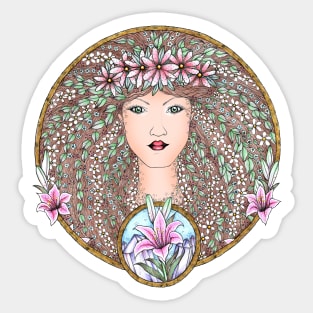 Mother Earth Gddess Sticker